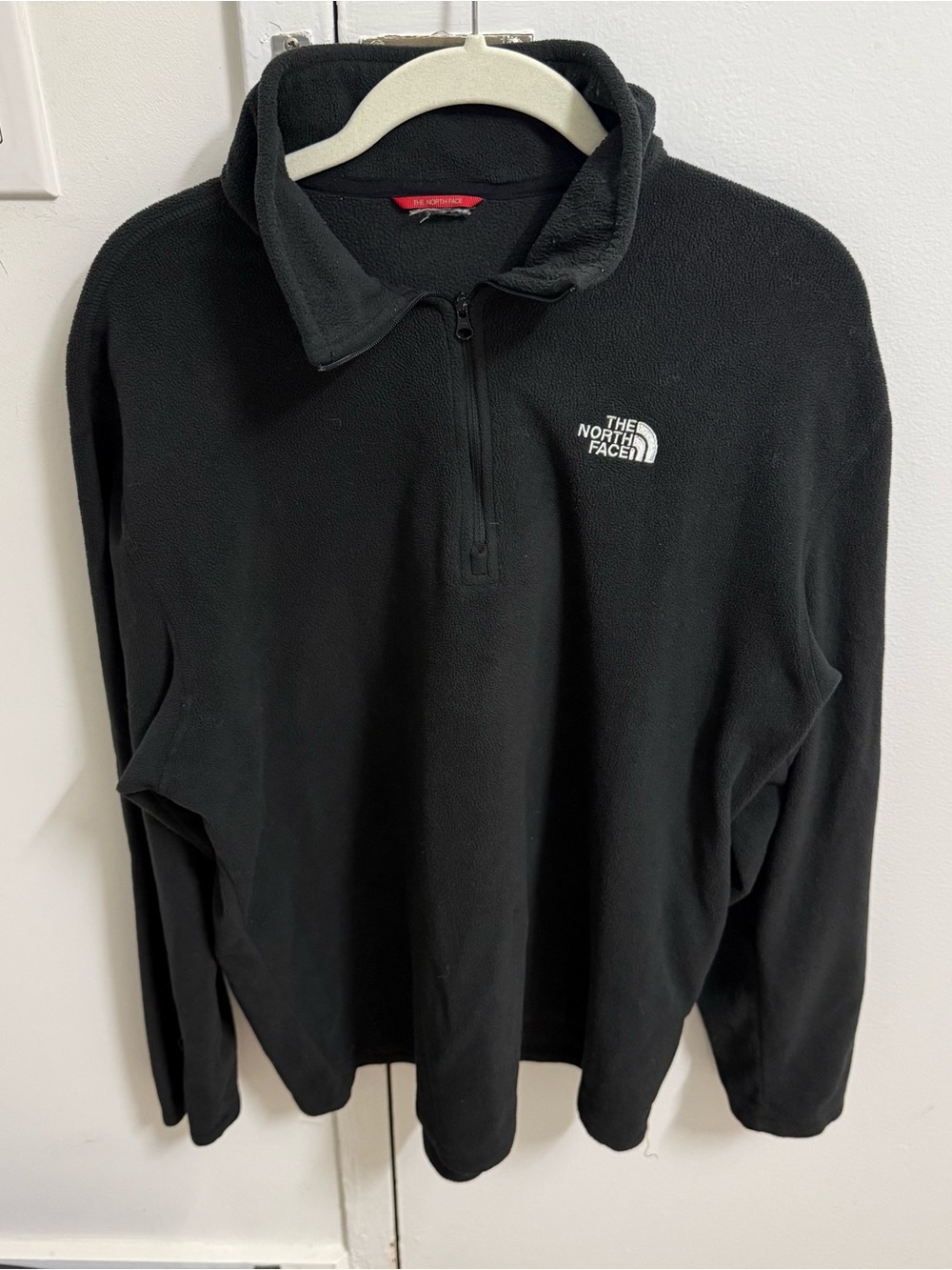 The North Face Black Half-Zip Fleece Pullover